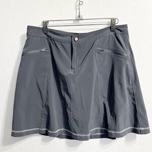 Title Nine light grey A-Line Nemblene Skort